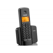 Telefone Elgin S Fio Identificador Chamada/Viva Voz/Preto Tsf8001 24486