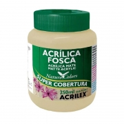 Tinta Acrilica Acrilex Fosca 250ml Amarelo Pele 538 03525 25287