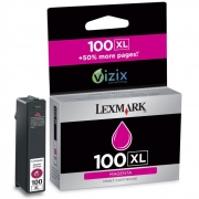 Cartucho de Tinta Lexmark 100 XL 14N1070 Magenta