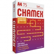 Papel A4 Chamex 75g Com 500 Folhas 15640