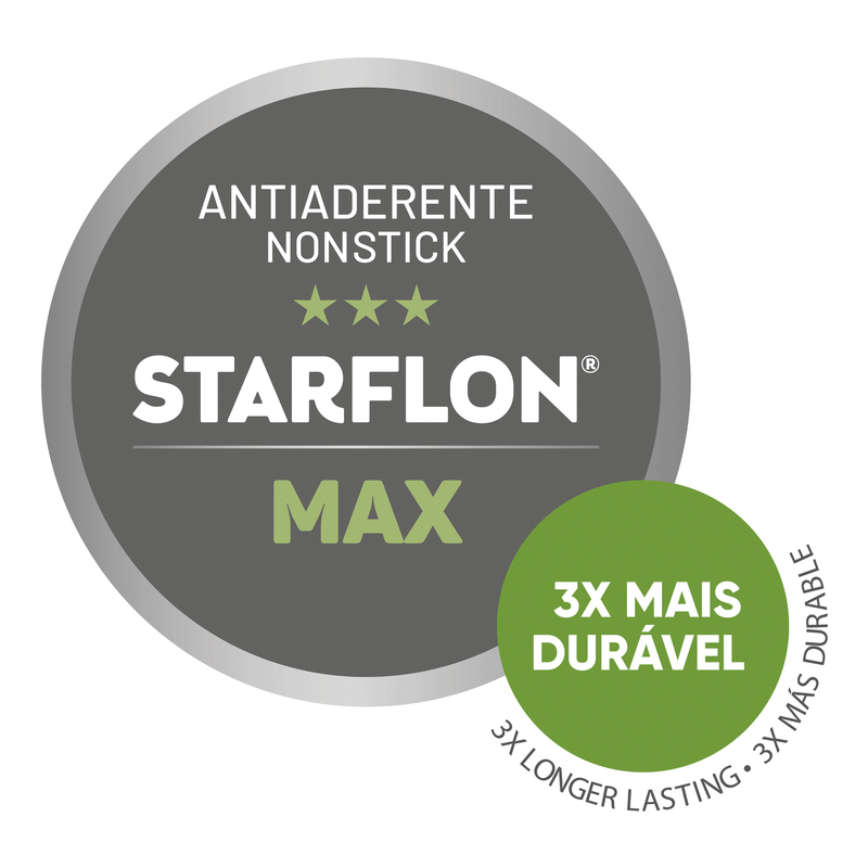 Bistequeira Tramontina Loreto em Alumínio com Revestimento Interno Antiaderente Starflon Max com Cabo Baquelite 22 cm 0,6L Vermelha 20390722 31459
