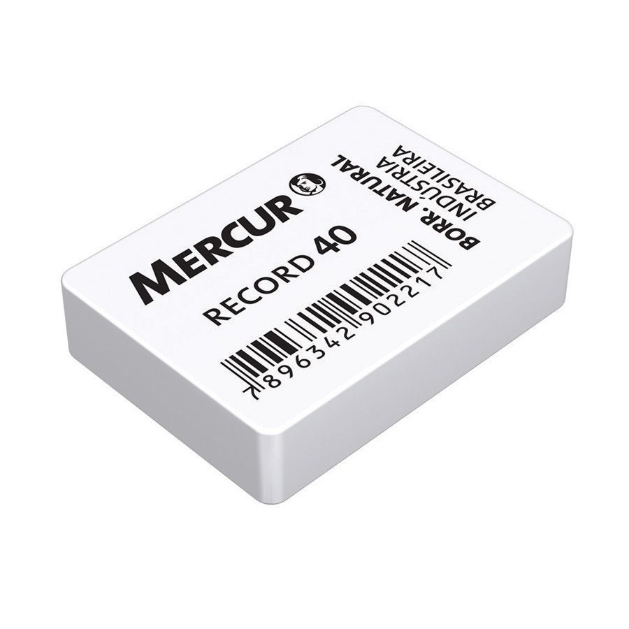 Borracha Record 40 Caixa com 40 Unidades Mercur 04748