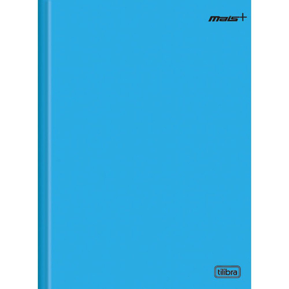 Caderno Capa Dura Universitário Brochurão 48 Folhas Mais Azul 24272
