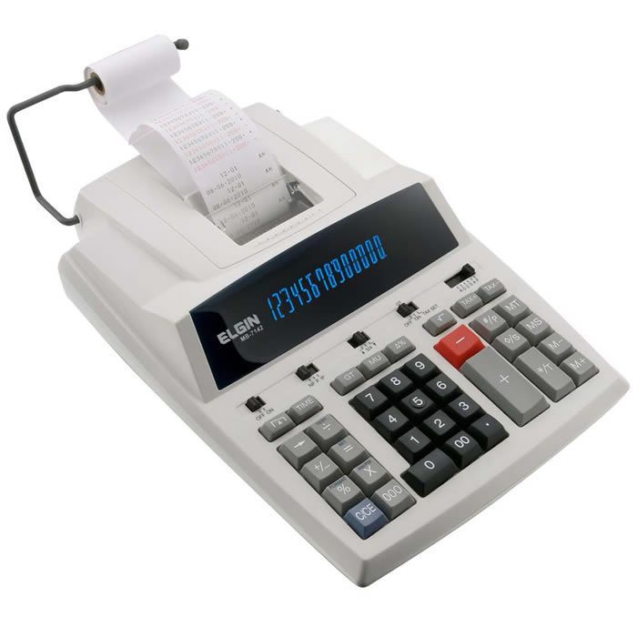 Calculadora de Mesa com Bobina 14 Digitos MB7142 Elgin 02400
