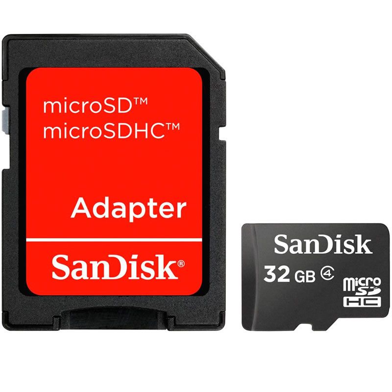 Cartão de Memória Sandisk 32gb MicroSD Com Adaptador 25760