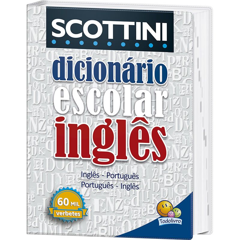 Dicionario Scottini Ingles 60 Milvb Capa PVC 1151843 28058