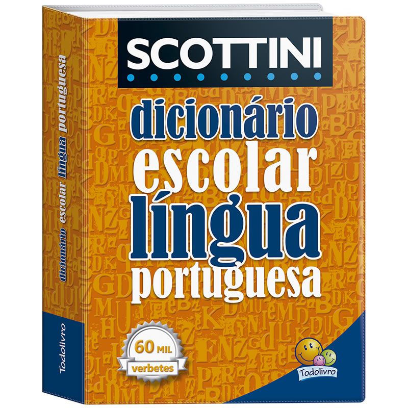 Dicionario Scottini Portugues 60 Milvb Capa PVC 1151835 28059