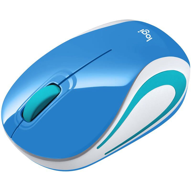 Mini Mouse Sem Fio M187 Azul Logitech 20806