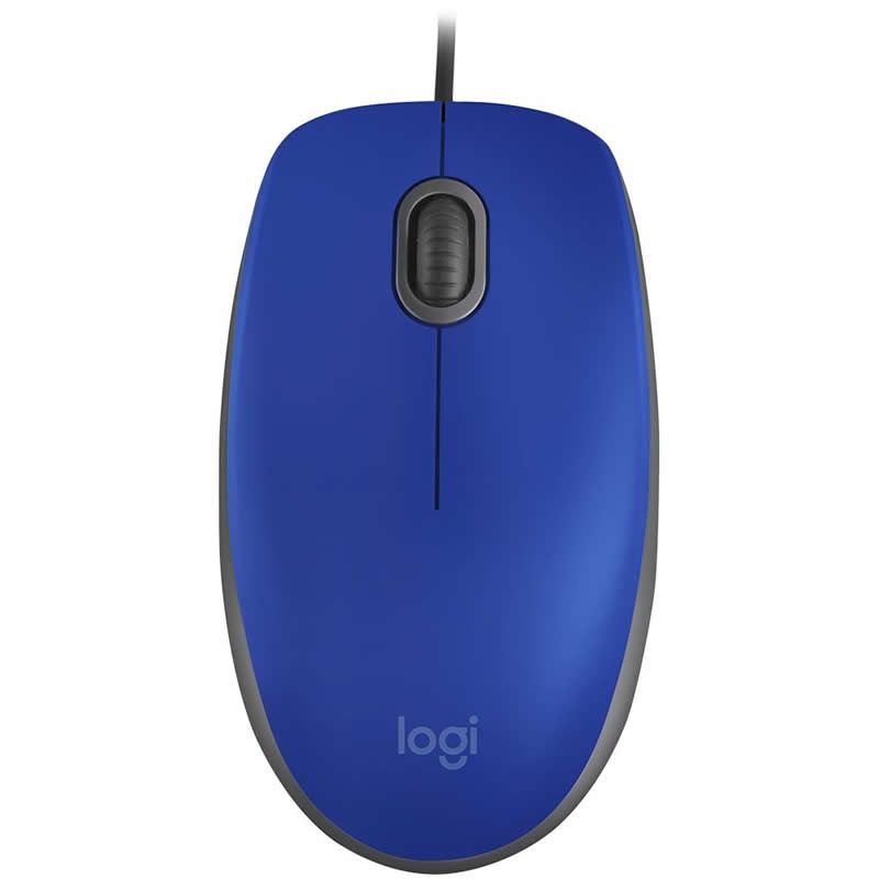 Mouse Logitech Silent USB Azul M110 27519