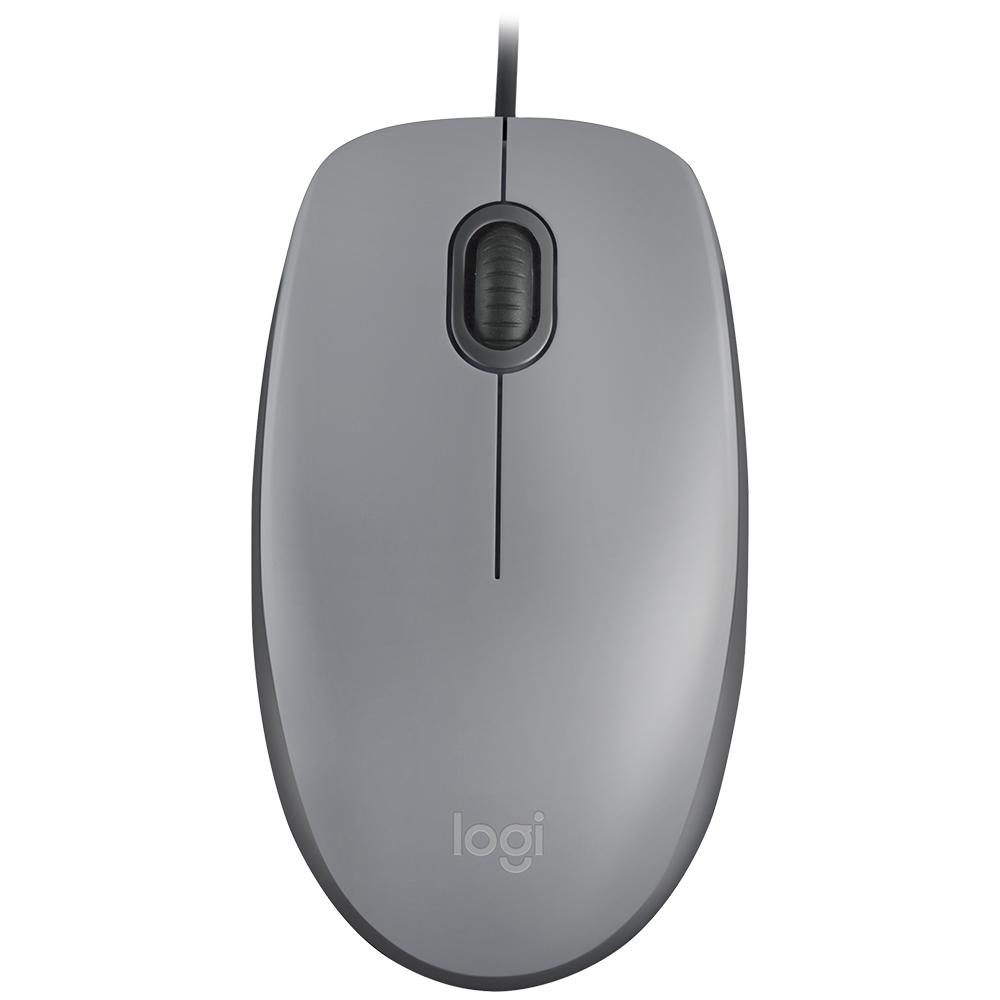 Mouse Logitech Silent USB Cinza M110 27521