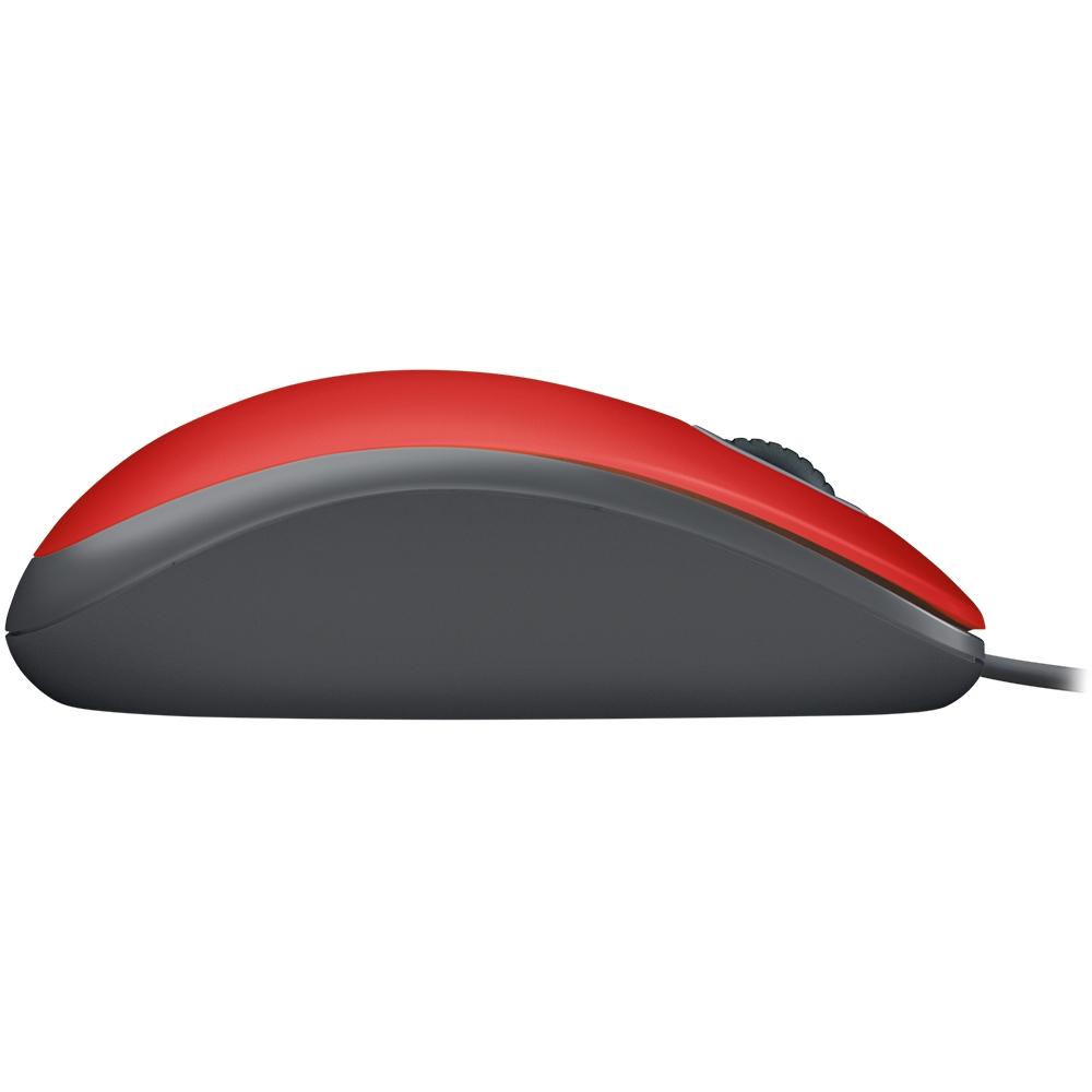 Mouse Logitech Silent USB Vermelho M110 27520