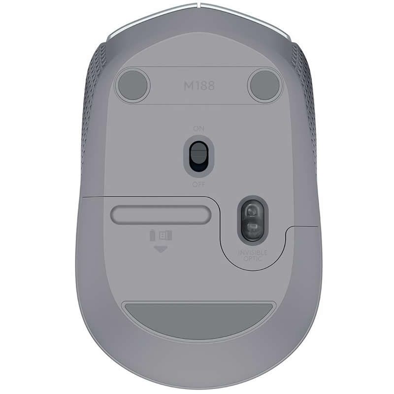 Mouse Logitech Wireless M170 Prata 27206