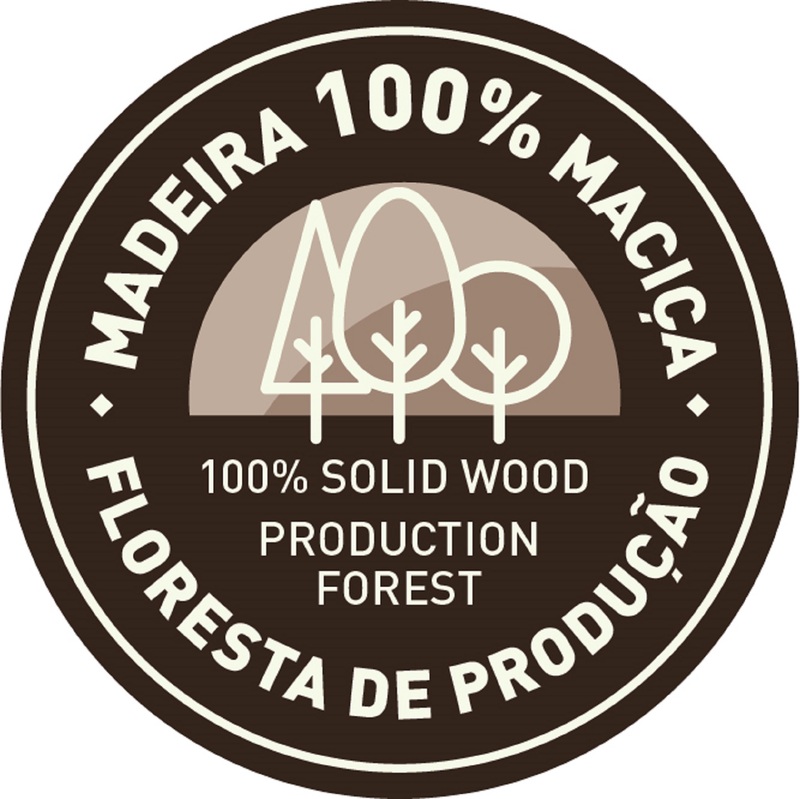 Painel Tramontina Modulare em Madeira Pinus com Acabamento Natural 1500x300x18 mm 91150153 31260