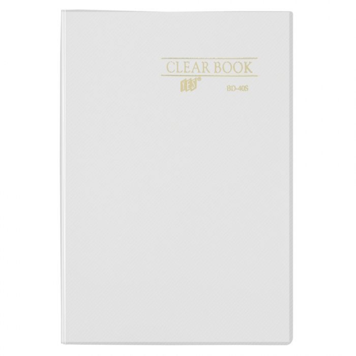 Pasta Catálogo Fumê Clear Book com 30 Folhas A4 Bd30As Yes 12475