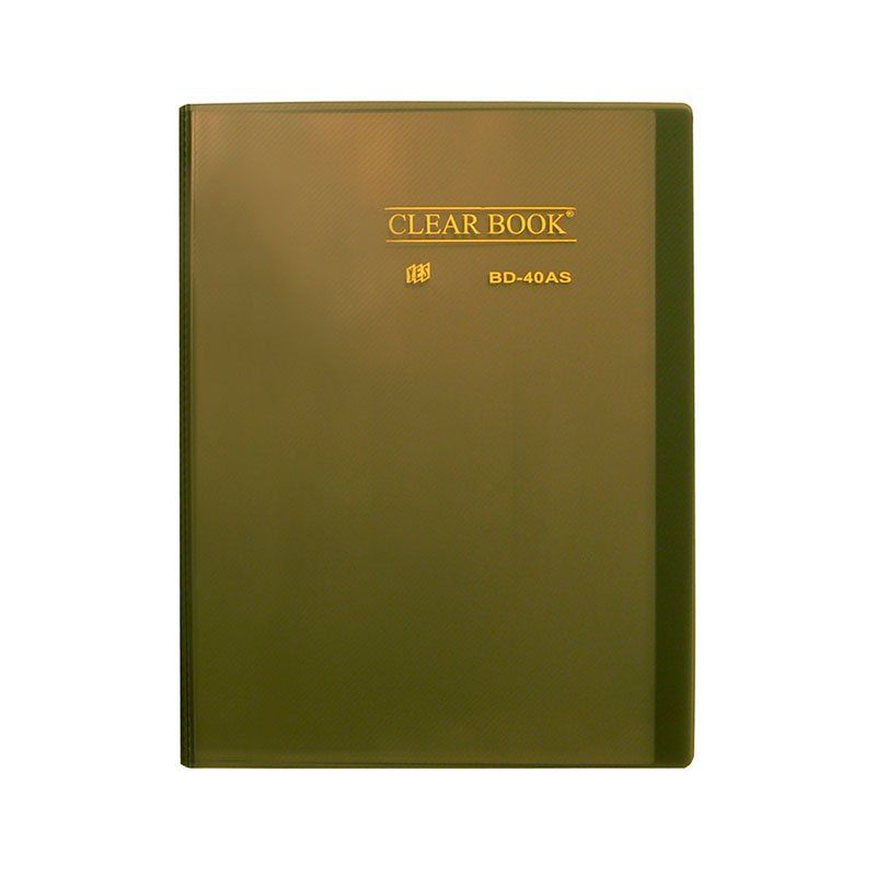 Pasta Catálogo Yes Clear Book com 40 Folhas Fumê  Tp A4 Bd40As 12439