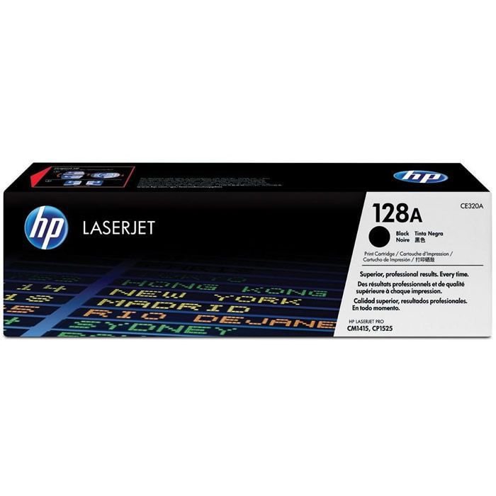 Toner HP 128A Preto Laserjet Original (CE320AB) 20576
