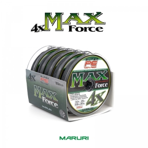Linha Multifilamento Maruri PE Max Force 4X 100m Cinza