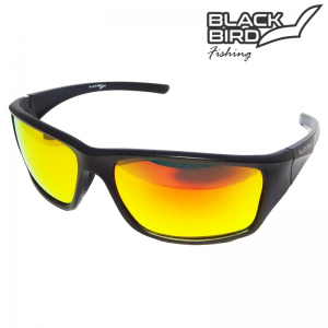 Óculos Polarizado  Black Bird Fishing P819 Vermelho