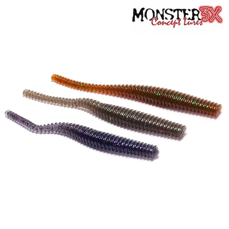 Isca Artificial Monster 3X Soft Bass Ring Shad 10cm