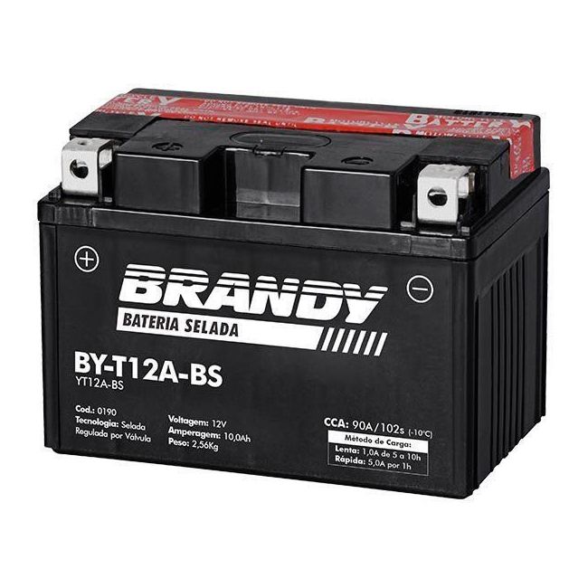 Bateria Hayabusa Bandit Gsr Selada Brandy - BY-T12A-BS