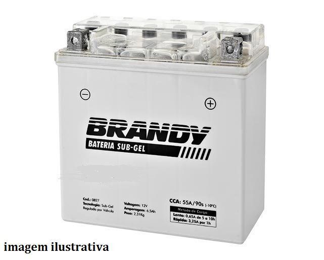 Bateria Sub-Gel Brandy - BY-ST7B - Rdz Rd Agrale Drz
