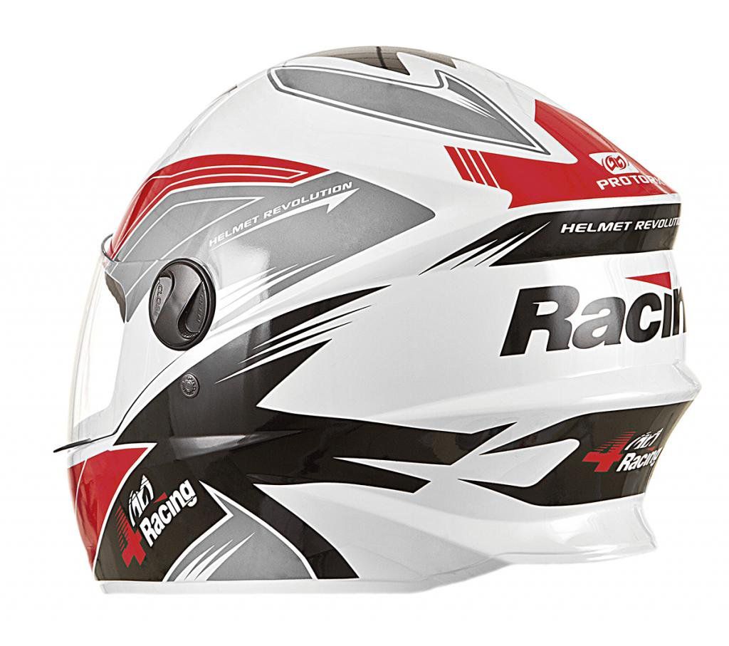 Capacete Pro Tork 4 Racing red and black