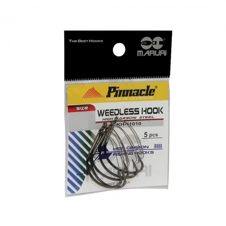 Anzol Maruri Pinnacle Weedless Hook 1/0 Com 05 Unidades