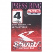 Argola Shout Press Ring Tamanho 4 53LB Para Suporte Hook Cartela com 10 unidades