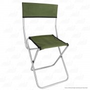 Cadeira Dobrável para Pesca e Camping Jogá Cor Verde em Aço Suporta até 105 kg