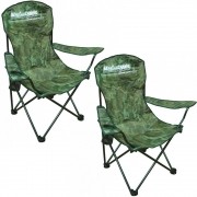 Kit Cadeira Dobrável para Pescaria ou Acampamento com Porta Copos XD-07 Marine Sports 2un