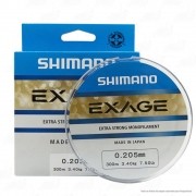 Linha de Pesca Shimano Exage Monofilamento Extra Forte 300m 0,205mm 3,4kg