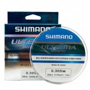 Linha de Pesca Shimano Ultegra Invisitec Monofilamento 300m 0,305mm 9,6kg