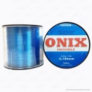 Linha Fastline Onix Invisible Azul 0,180mm 12LB - 5,4kg Nylon 500M