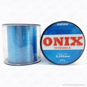 Linha Fastline Onix Invisible Azul 0,205mm 14LB - 6,3kg Nylon 500M