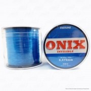Linha Fastline Onix Invisible Azul 0,570mm 58lb 26,2kg Nylon 350M
