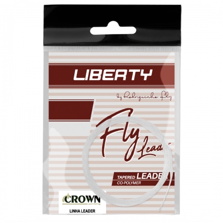 Linha Tapered Leader para Fly Liberty Crown 2x 2,75m