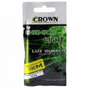 Luz Química Crown Ideal para Pesca Noturna Alcance 100m Duração 12h Cor Verde