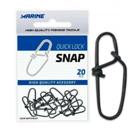 Snap Marine Sports Quick Lock Nº3 35kg Cartela com 20un