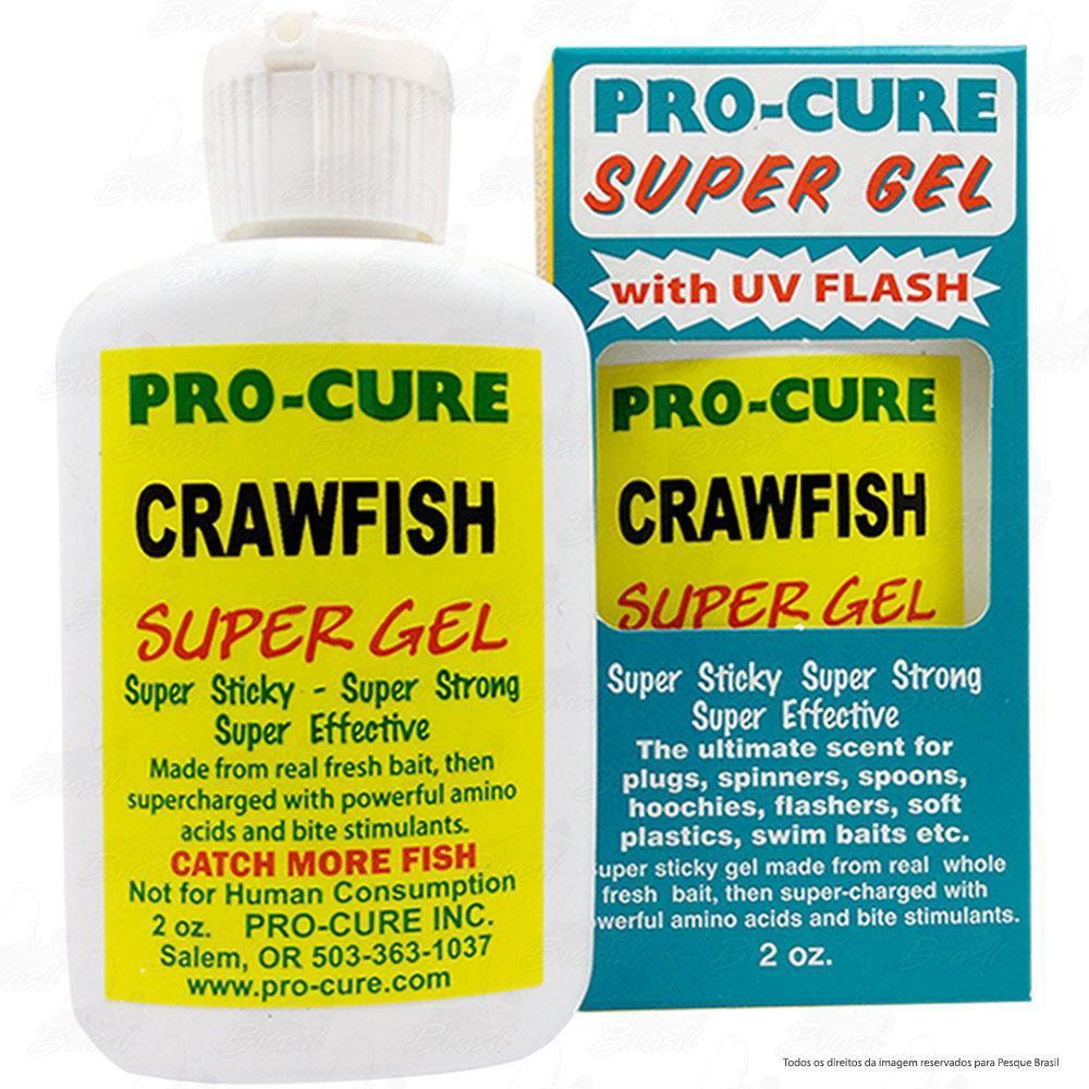 Essência para Iscas em Gel Pro Cure Sabor Atrativo Craw Fish ou Lagosta 2Oz 60ml