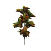 Árvore Croton Real Artificial Vermelho e Verde com 95cm - 17873001