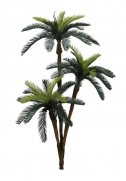 Árvore Palmeira Cycas artificial X44 verde 1,77m 12955001