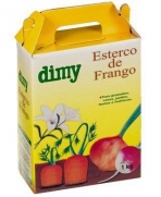 Fertilizante Orgânico Esterco de Frango 1 kg Dimy