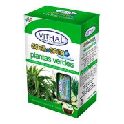Fertilizante Vithal Gota a Gota para Plantas Verdes com 6 Ampolas de 32ml