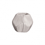 Mini Vaso de Cerâmica para Suculentas Geométrico Mesclado 8cm x 11cm - 6245