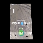 Saco Biodegradável para Mudas aproximadamente 10cm x 30cm Polim-Pote Bio kit com 100 unidades