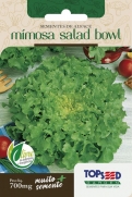 Sementes de Alface Mimosa Salad Bowl 700mg - Topseed Linha Tradicional