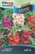 Sementes de Balsamina Camélia Sortida - Topseed Linha Tradicional Flores
