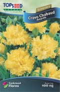 Sementes de Cravo Chabaud Amarelo 100mg - Topseed Linha Tradicional Flores