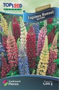 Sementes de Lupinus Russel Sortido - Topseed Linha Tradicional Flores