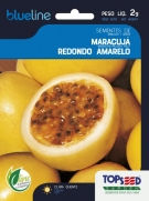Sementes de Maracujá Redondo Amarelo 2g - Topseed Blue Line